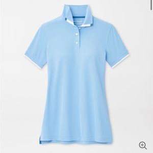 NWT Peter Millar Whitworth Sport Mesh Polo